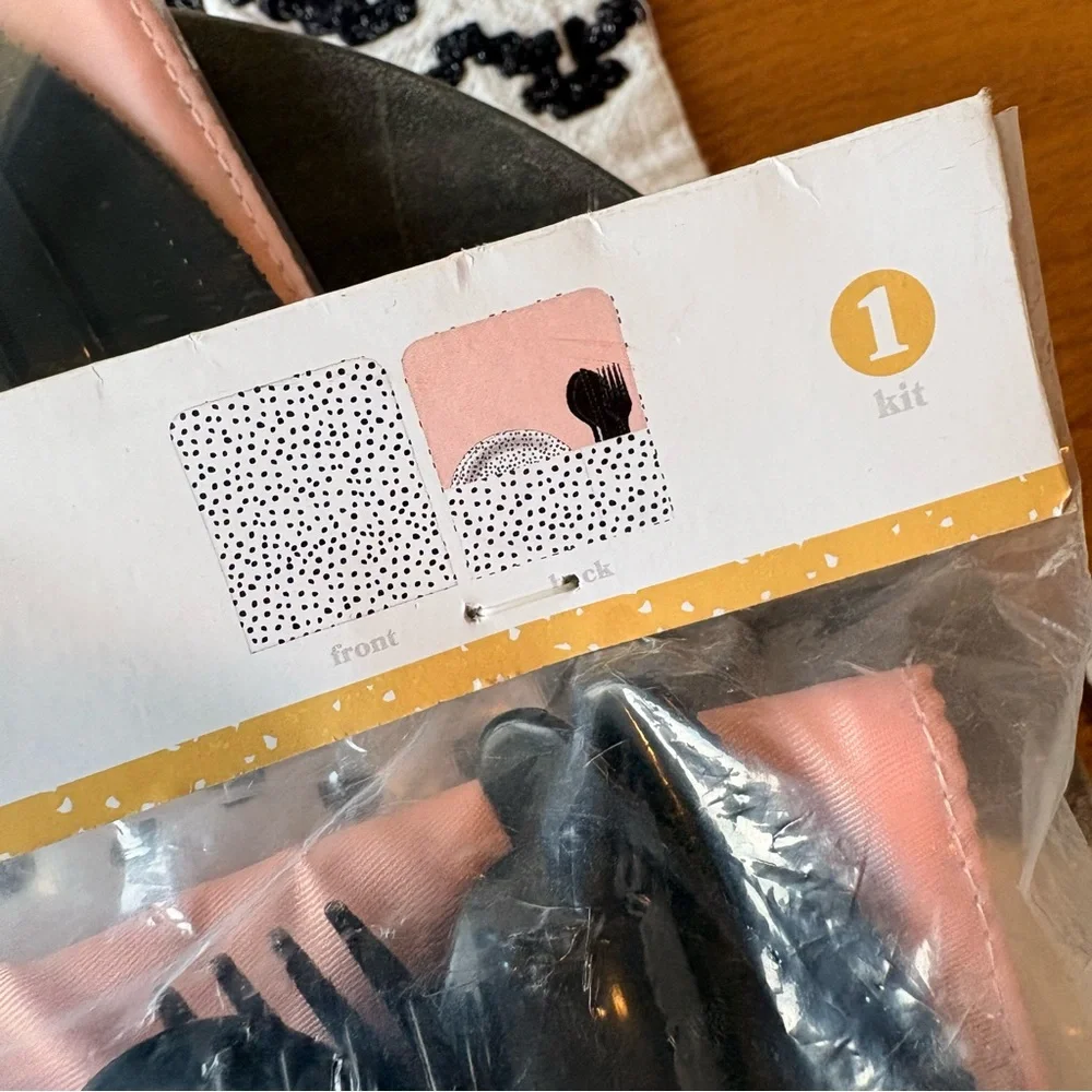 Target Dollar Spot Polka Dot Picnic Set with Pink Accents 2 Sets
